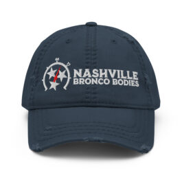 NBB Distressed Ball Cap